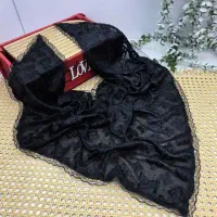روسری مشکی  سه گوش