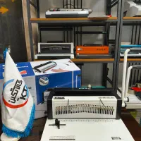 دستگاه صحافی دوبل کاغذ کتاب تقویم دفترچه اکبند9520
