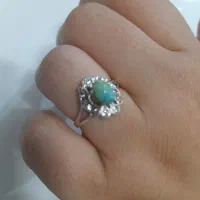 انگشتر فیروزه زنانه