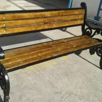 تولید نیمکت و سطل زباله چوبی و فلزی پارکی شهری