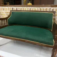 مبلمان چوب گردو قاجاری
