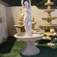 آبنما فواره نگین جنوب مقاوم شیک کاشیکاری مجسمه دار