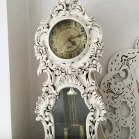 ساعت ایستاده چوب