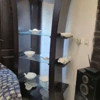 بوفه بار  طبقه دکوری کمد ۲طبقه میز تلویزیون ایینه
