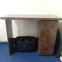 فروش ست میز تحریر و صندلی چرخدار (در حد نو)
