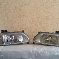 چراغ و جلوپنجره پراید نو