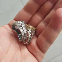 انگشتر نقره تخفیف به مشتری واقعی