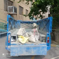 حمل‌خاک‌ونخاله‌‌ماسه‌ومصالح‌در‌کل‌تهران‌با‌نیسان‌‌