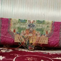قالیچه نیمه بافته