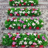 پنل گل مصنوعی متری- 4 عدد پنل یک متری