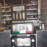 ویترین کافه قهوه باریستا