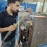 سرویس کولر گازی .شارژ گاز .نصب وشستشو