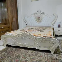 تخت دونفره بااینه دراور