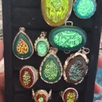 جواهرات نقره با طراحی شب تاب