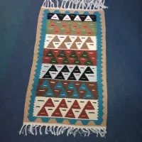 گلیم رومیزی اکرولیک ابعاد ۱۰۰×۶۰