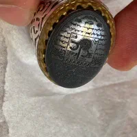 انگشتر حدید اصل نقره ۹۲۵