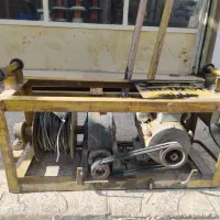 بالابر ساختمانی استوک همراه با پایه ریل