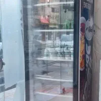 یخچال ایستاده 70 سانت به شرط  همراه لوازم فست فود