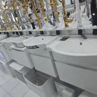انواع مختلف روشویی کابینتی ایستاده وپایه دار