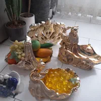 ست میوه خوری طلایی