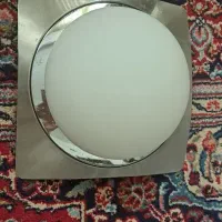 چراغ سقفی پایه استیل