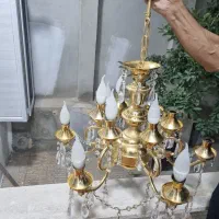 فروش ۲ عدد لوستر ۱۲ شاخه