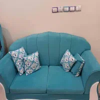 مبل راحتی ۷ نفره+میز پذیرایی و عسلی