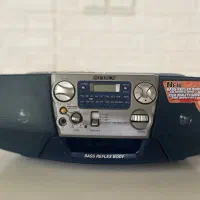 رادیو ضبط سونی سیدی و نوار کاست
