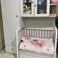 سرویس کامل تخت نوزاد با تشک