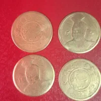 کلکسیون سکه قدیمی احمد شاه قاجار  ۴ عدد