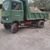 خاور کمپرسی حمل مصالح شن نخاله سفال مخلوط بار