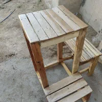 استند گل چوبی