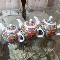 ست قوری گل مرغی
