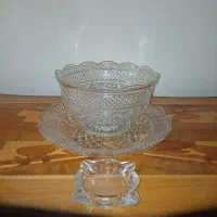 پارچ و لیوان ایتالیایی بلور آمریکایی گلدان