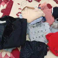 چن دست لباس زنانه مردانه دخترانه همگی باهم