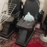 باسلام  دوعدد صندلی اصلاح طرح برقی دونه 4500