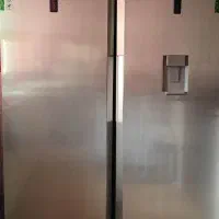 یخچال دو قلو تکنو سان در حد نو