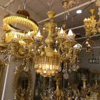 لوستر شاه عباسی لوستر کنارسالنی لوستر کاپی