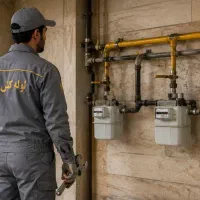 نیروی کار برای لوله کشی گاز