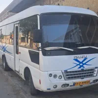 دربستی مینی بوس ایسوزو کولردار