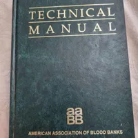 کتاب AABB Technical Manual چاپ 1989