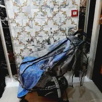 کالسکه بچه همراه با کاور باران
