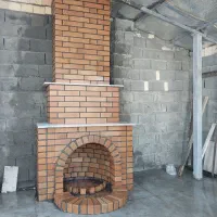 محوطه سازی و شومینه