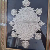 تابلو نقره و منبت کاری