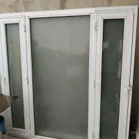 پنجره آلومینیوم طرح دوجداره