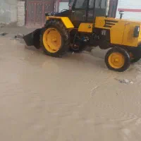 بار زدن نخاله ساختمانی بیل و خاور