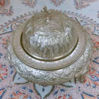 خاویار خوری ورشاب آبکاری شده نقره ای