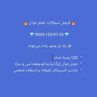 فروش خط خوشخوان ایرانسل(دائمی)