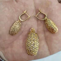 نیم ست طلا به وزن 6.23