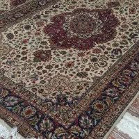 فرش دست بافت در حد نو یک جفت شش متری